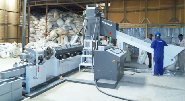 Plastic recycling machine commissioned in Kenya-3